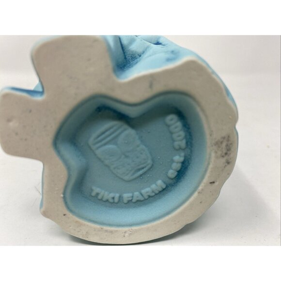 Tiki Underground The Pineapple King Blue Tiki Mug God Lono Tiki Farm NEW - Picture 5 of 7